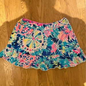 Lilly Pulitzer Pink and Blue Skort